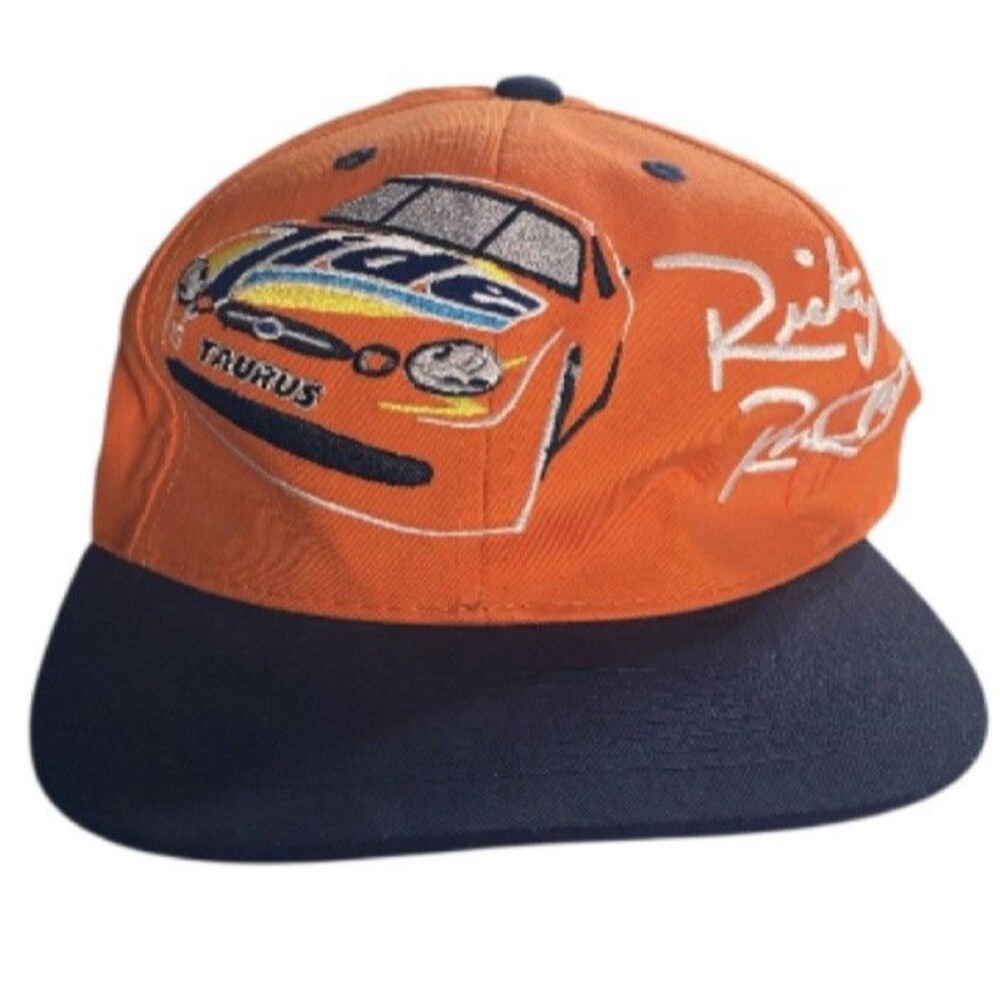 Ricky Rudd Hat Cap Tide Racing Nascar Hook And Loop Adjustable